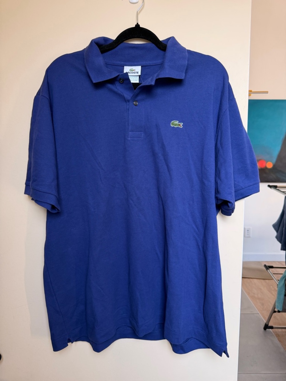 Lacoste Men's Royal Blue Short-Sleeve Polo
